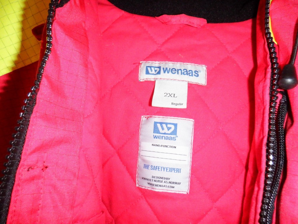 Wenaas High Visibility Work Jacket, Size 2XL Excellent Condition