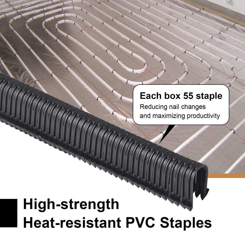 PEX Stapler-Foamboard Stapler Kit Floor Radiant Heating System Installations