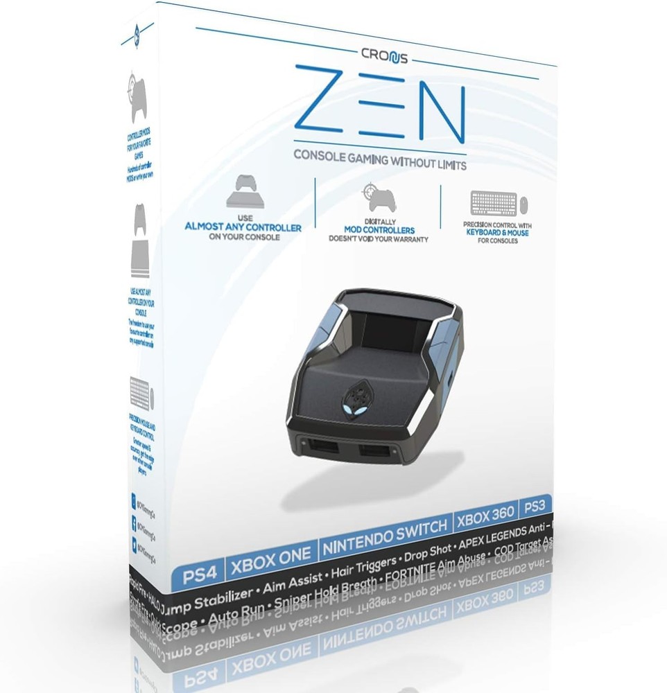 Cronus Zen PS5 PS4 Xbox Nintendo PC Premier Console Controller Adapter - CM00053
