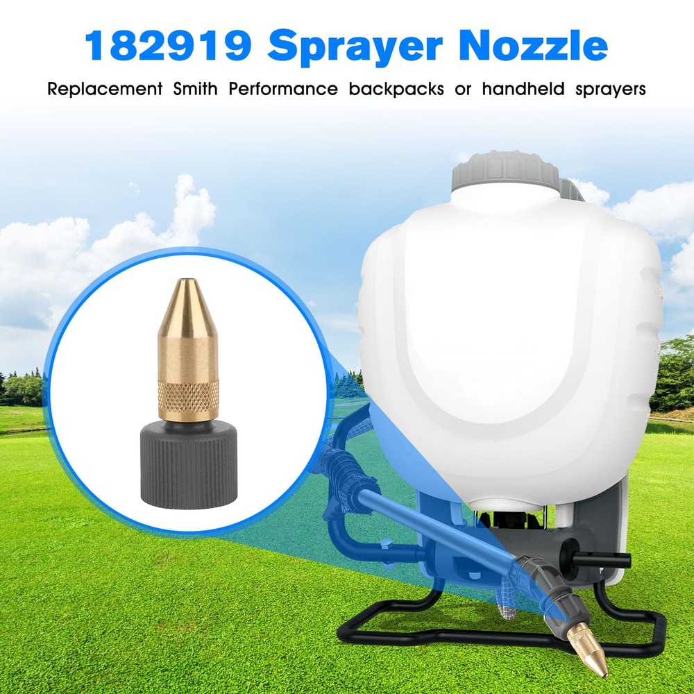 182919 Sprayer Nozzle Tips FOR Smith Performance Sprayers 4 inches^3, Brass