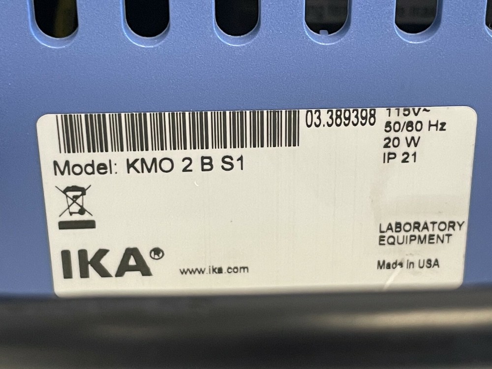 IKA / WERKE KMO 2 B S1 KMO2 BASIC MAGNETIC STIRRER