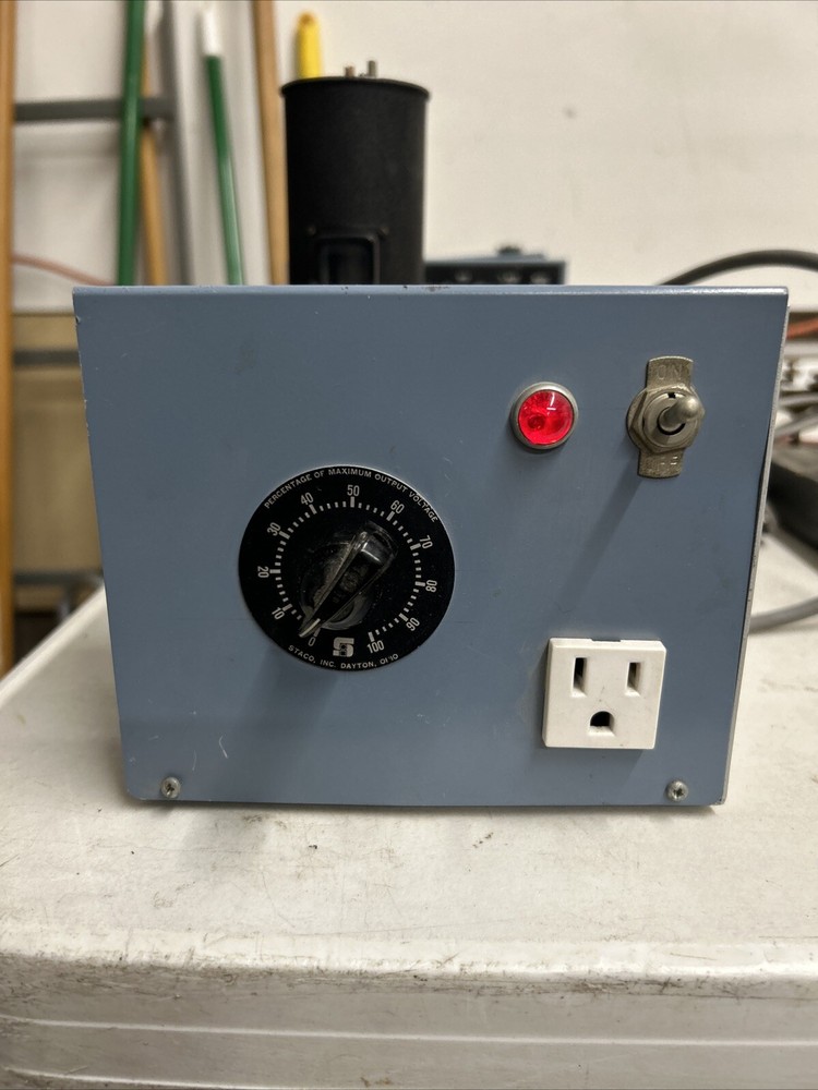 staco variable transformer