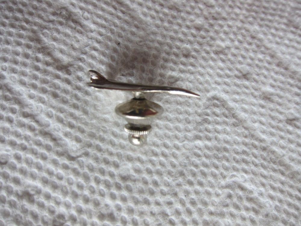 LOCKHEED L-2000 LAPEL PIN, ORIGINAL FROM LOCKHEED EMPLOYEE-VERY NICE! $7 SHIP!