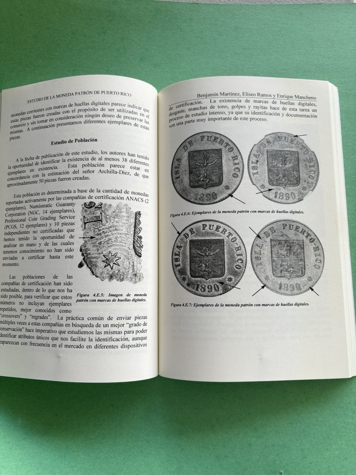 L@@K PUERTO RICO BOOK ESTUDIÓ 1890 PATRÓN VERY SCARSE