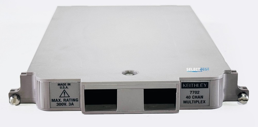 KEITHLEY 7702 40 CHANNEL DIFFERENTIAL MULTIPLEXER MODULE ***LOOK*** (REF.: 000N)