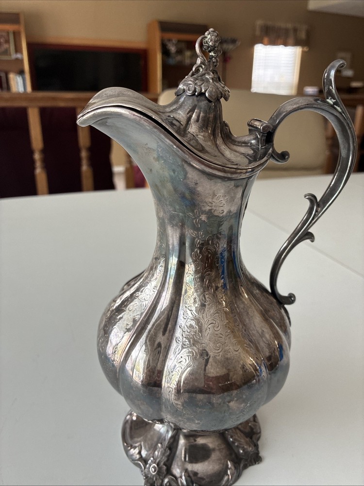 Vintage Reed & Barton Teapot/Covered Water Pitcher