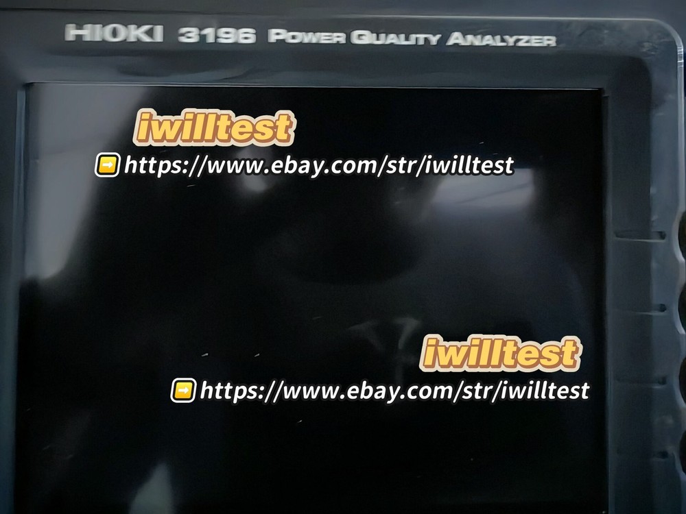 HIOKI 3196 power quality analyzer 2010 YEAR *IW