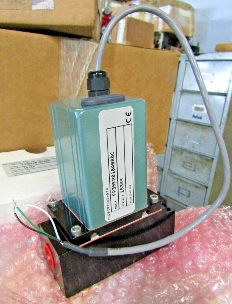 🔥NEW PROPORTION AIR FP3NEN010A060C MASS FLOW CONTROLLER 3/8"