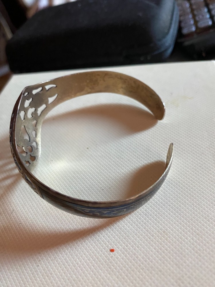 RUSSIAN SILVER NIELLO BRACELITE