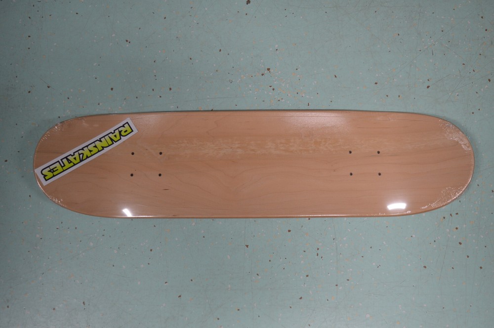 Rainskates skateboard deck, Ltd Edition WONKEE artwork