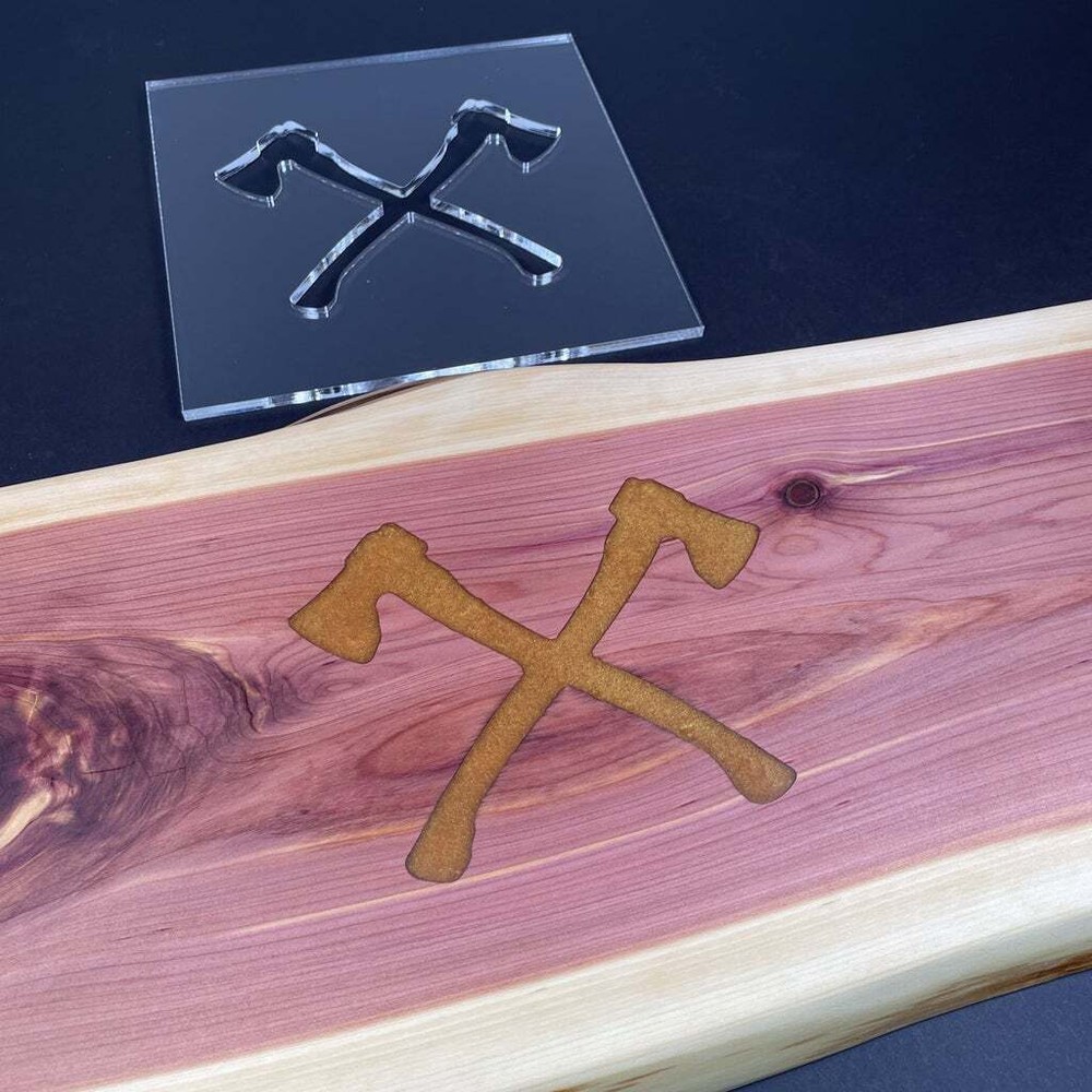 Axe Acrylic Router Template