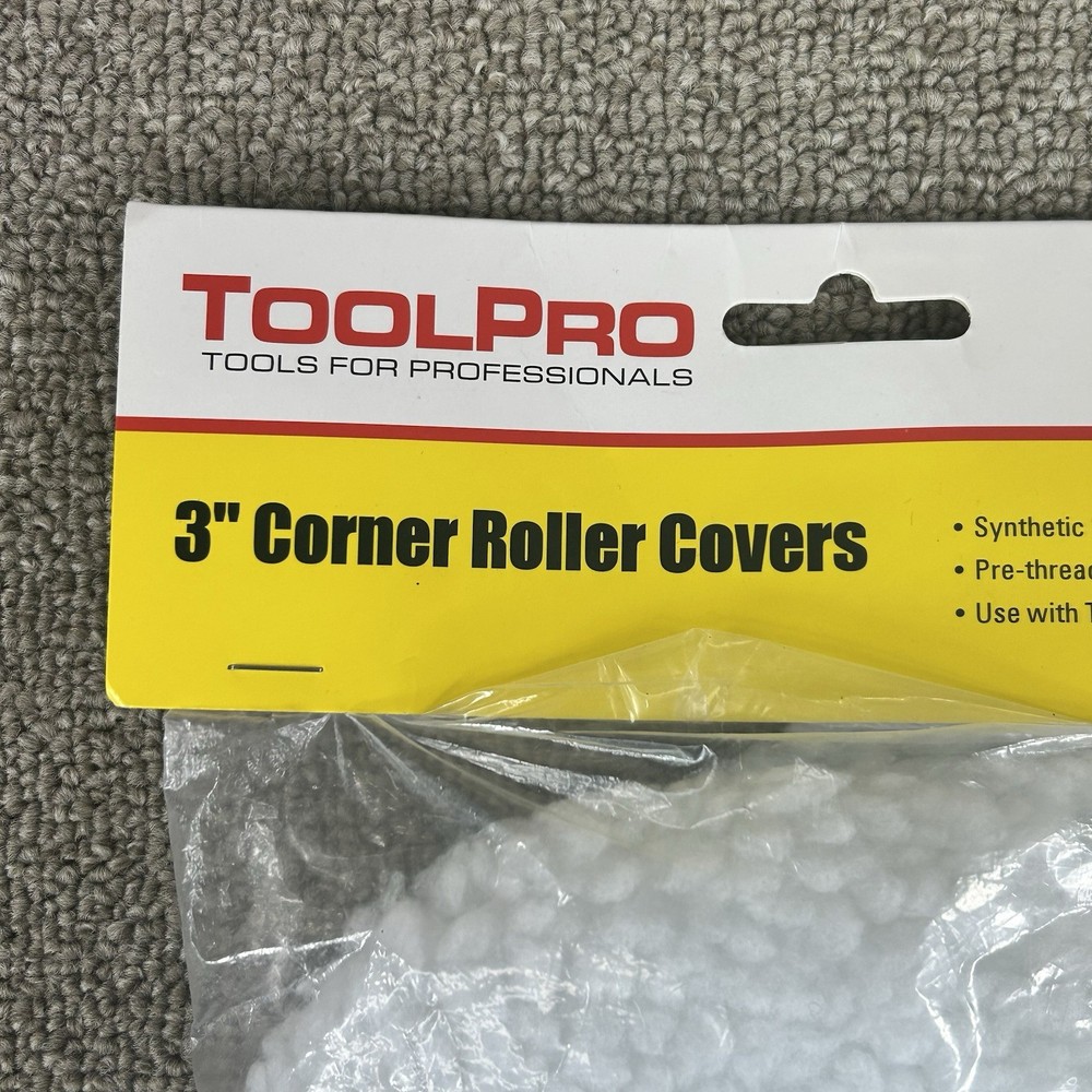 ToolPro 3" Inch Corner Roller Cover For Tool Pro Corner Roller TP07020 3 pack