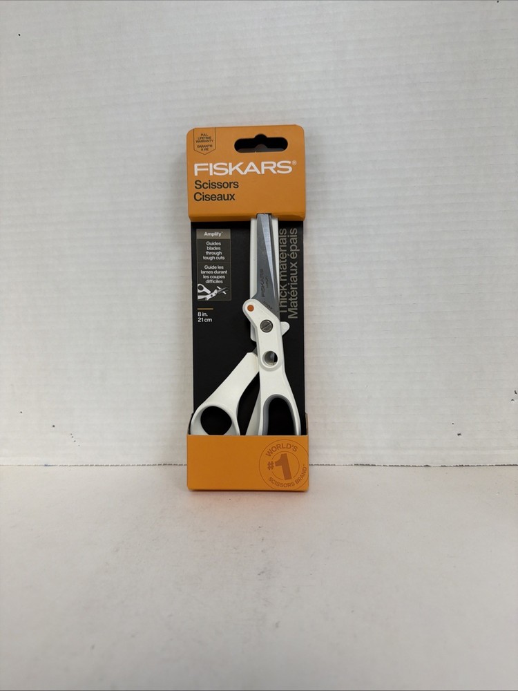 Fiskars Amplify 8 Mixed Media Shears Scissors