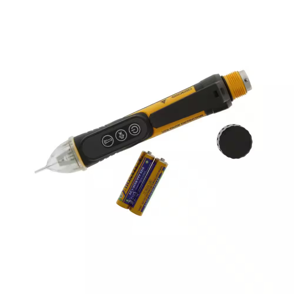 Single Range 50-Volt to 1000-Volt Non-Contact Voltage Sensor with Flashlight