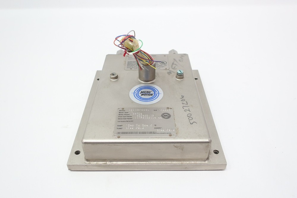 Micro Motion DS012S100SU Mass Flow Sensor