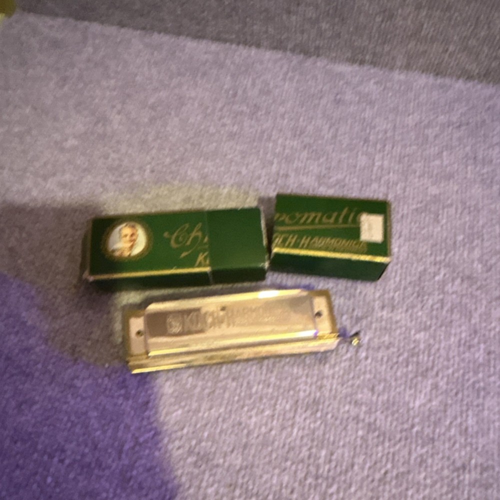 Koch Chromatic Harmonica Koch Harmonica Model with Original Green Box