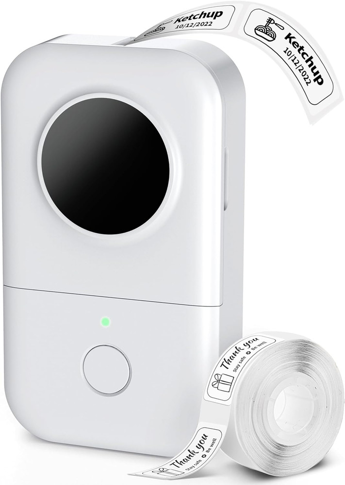 Label Maker, D30 Bluetooth Mini Label Maker Machine, Portable Thermal Printer S