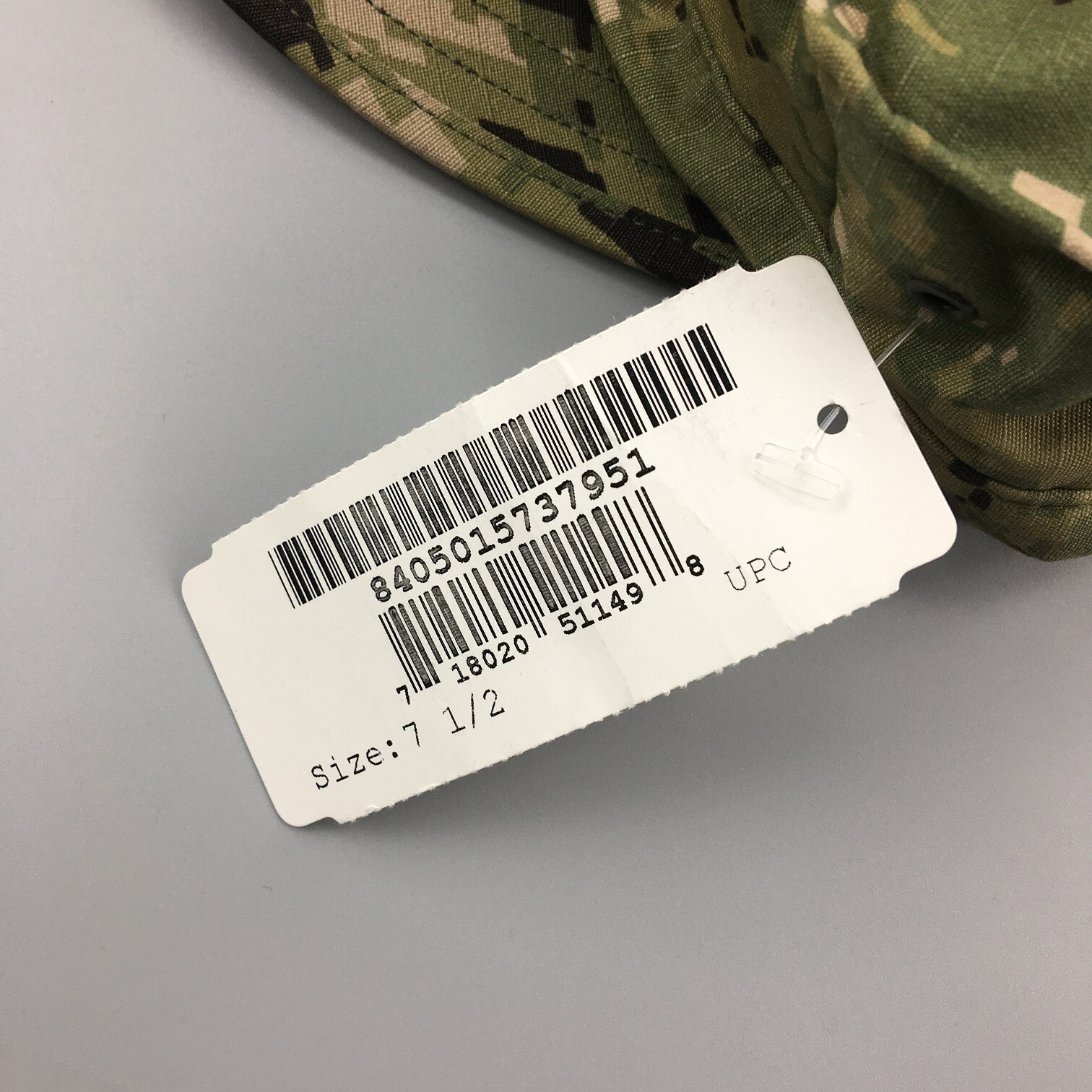 NEW US NAVY NWU Type III AOR2 Woodland UTILITY 8 Point CAP Hat cover 7 1/2