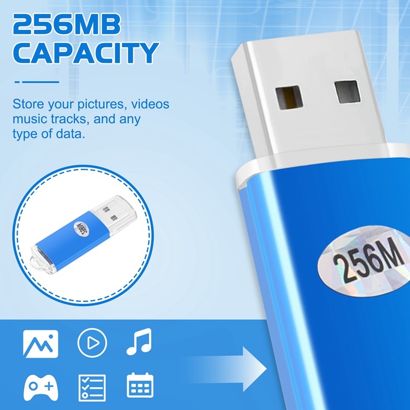 256 MB USB 2.0 Flash U disk A8U65441