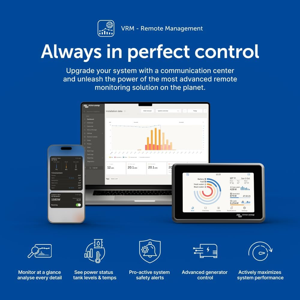 Smartsolar MPPT Solar Charge Controller (Bluetooth) - Charge Controllers for Sol