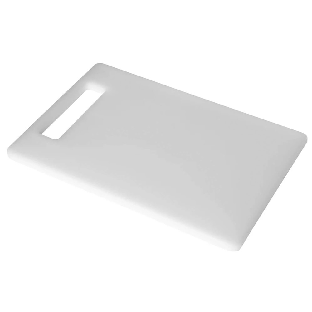 Cutting Board for Griddles with Accessory Side Shelf - White