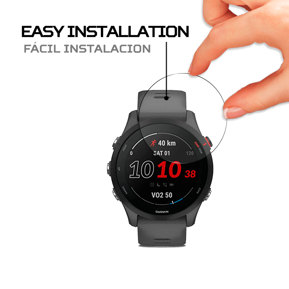 ANTISHOCK Screen protector for Garmin Forerunner 255