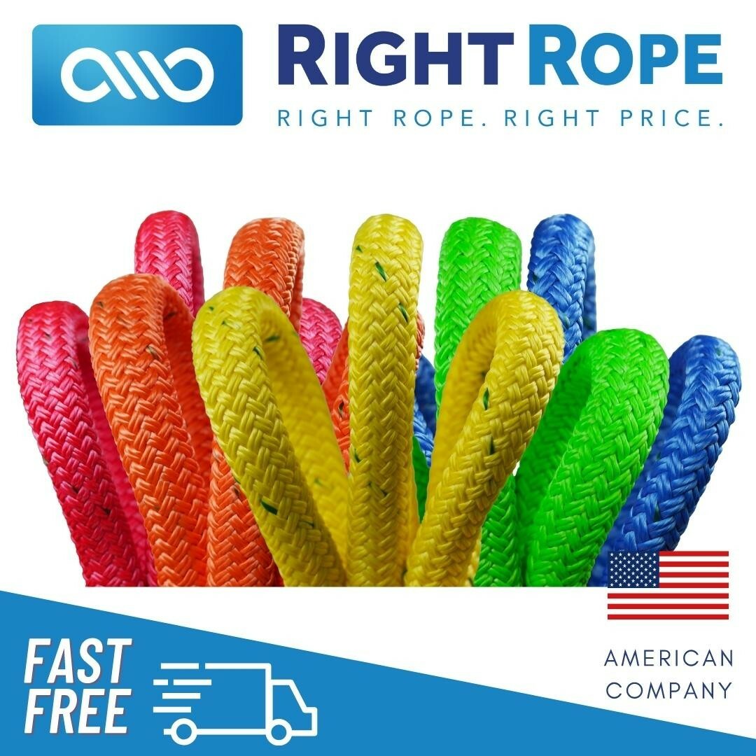 Double Braid Arborist Bull Rope tree rigging pulling line All Gear Husky