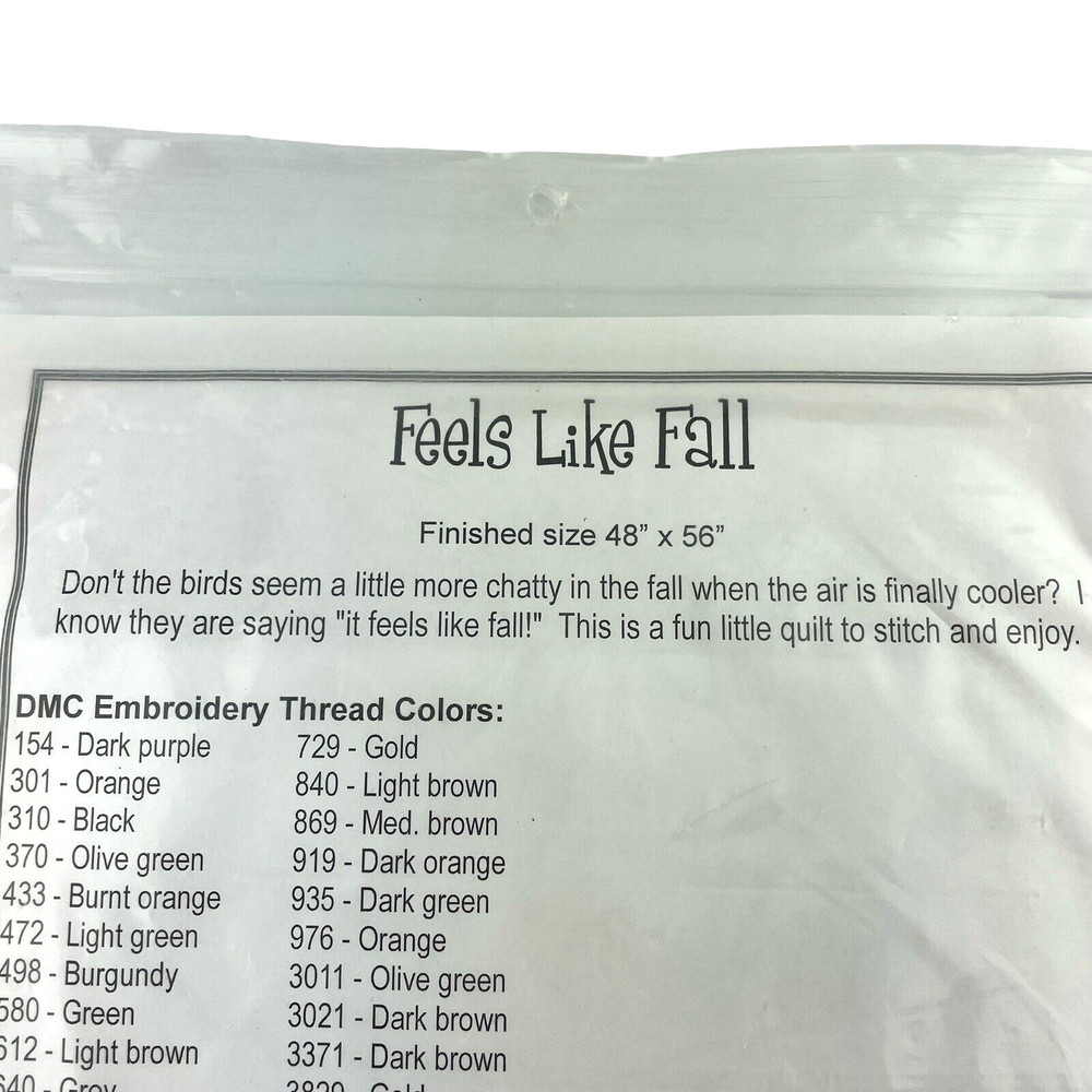 Jana Davidson Quilt PATTERN Feels Like Fall 060514