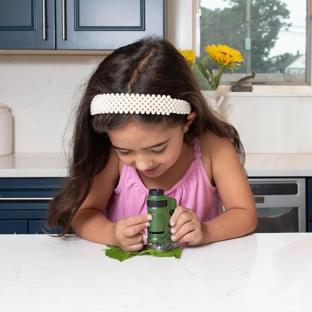 MicroBrite 20x-40x LED Lighted Pocket Microscope – Explore the Microscopic World