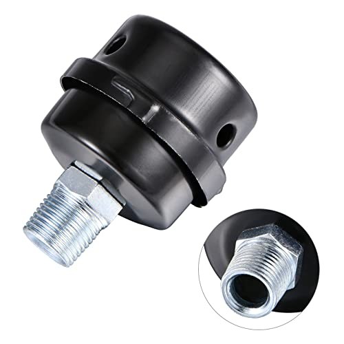 1/2" Thread Male Thread Diameter 20mm Air Compressor Silencer Filter, 1pcs 1/2"