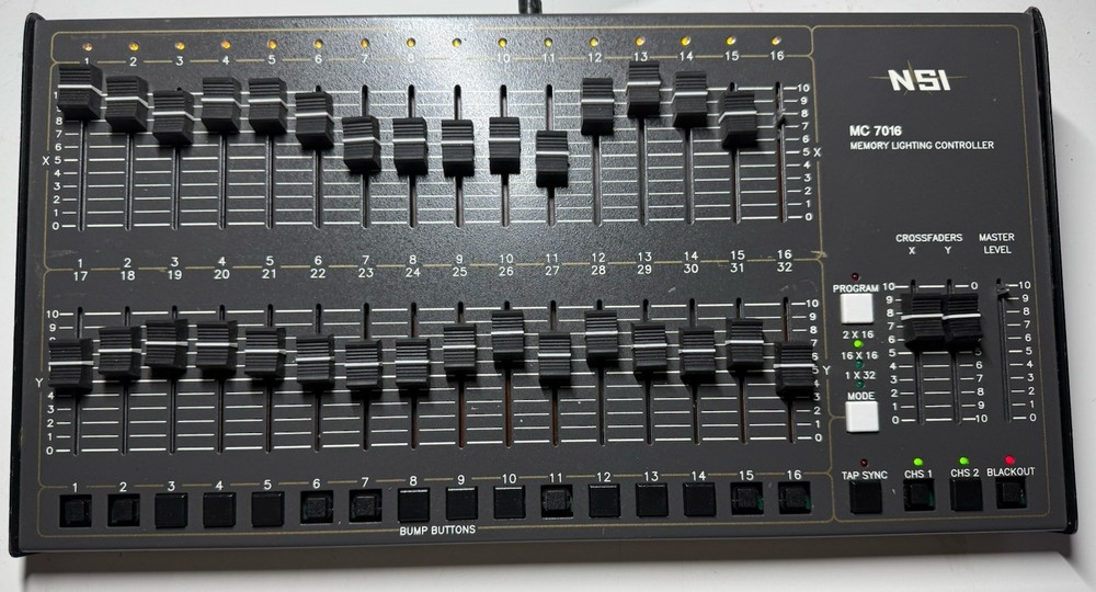 NSI MC 7016 Memory Lighting Controller 32 Channel Professional Light Console