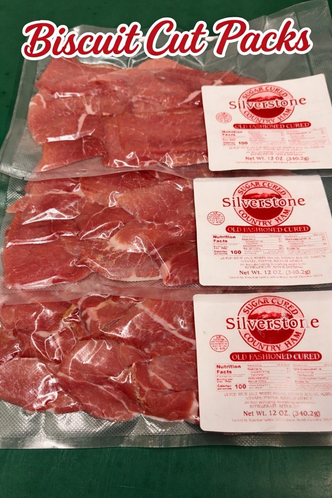 Silverstone Ham Biscuit Cut 12oz Packs