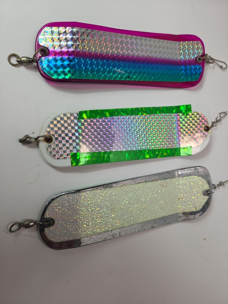 3 LIL' SHOTER 8" FLASHERS Salmon Trolling