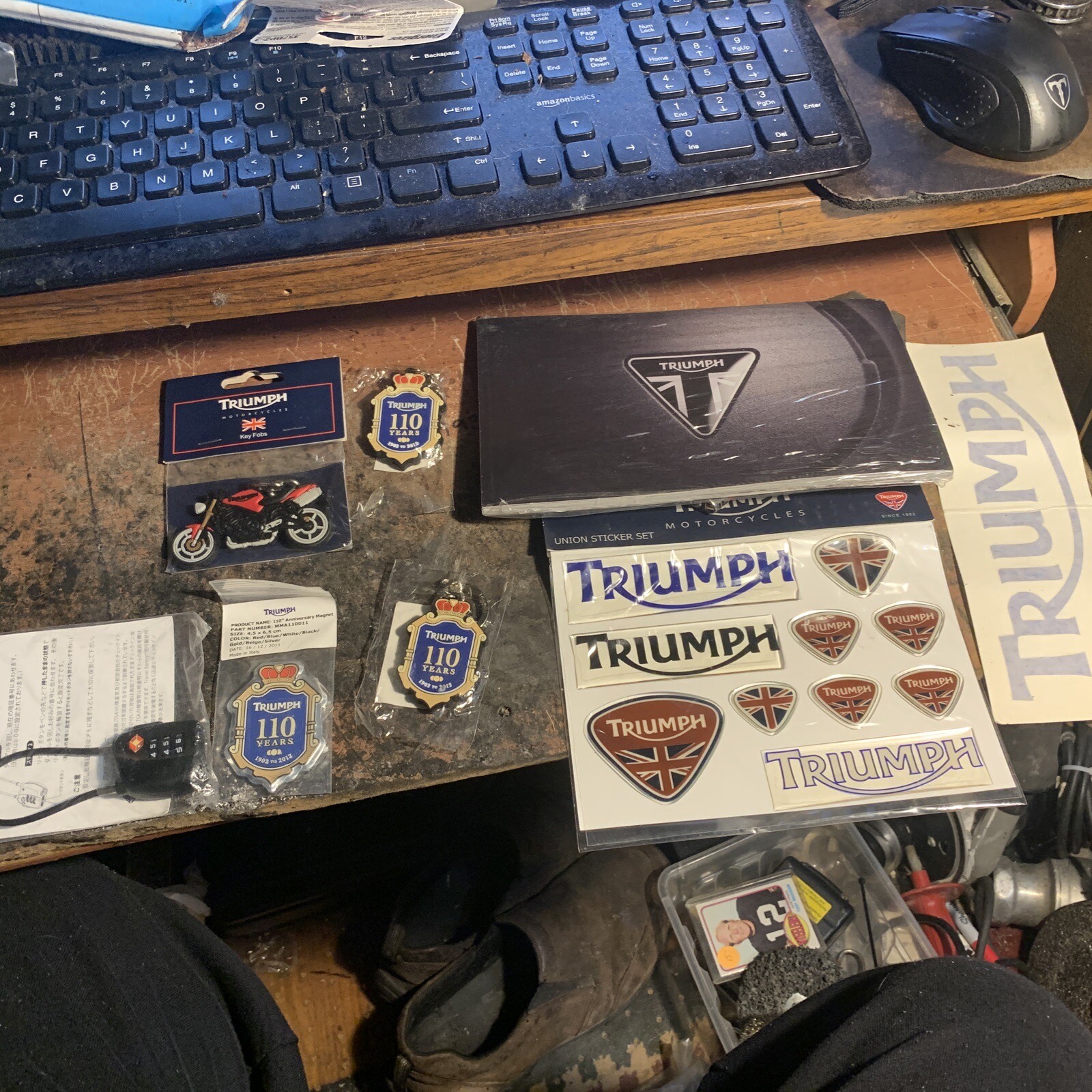 Triumph motorcycles 110 YEAR ANNIVERSARY OWNERS ACCESSORY KIT