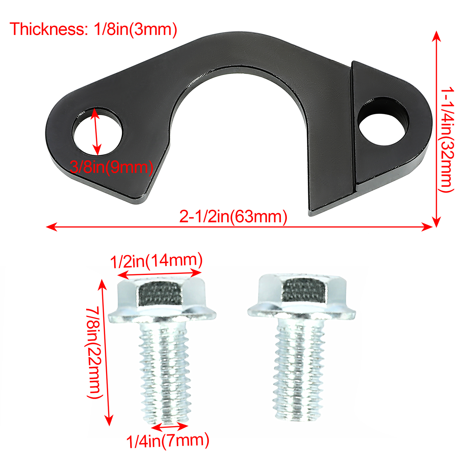 Oil Pump Pickup Girdle Bracket Tube Pipe Hold Down Brace Support For LS Series