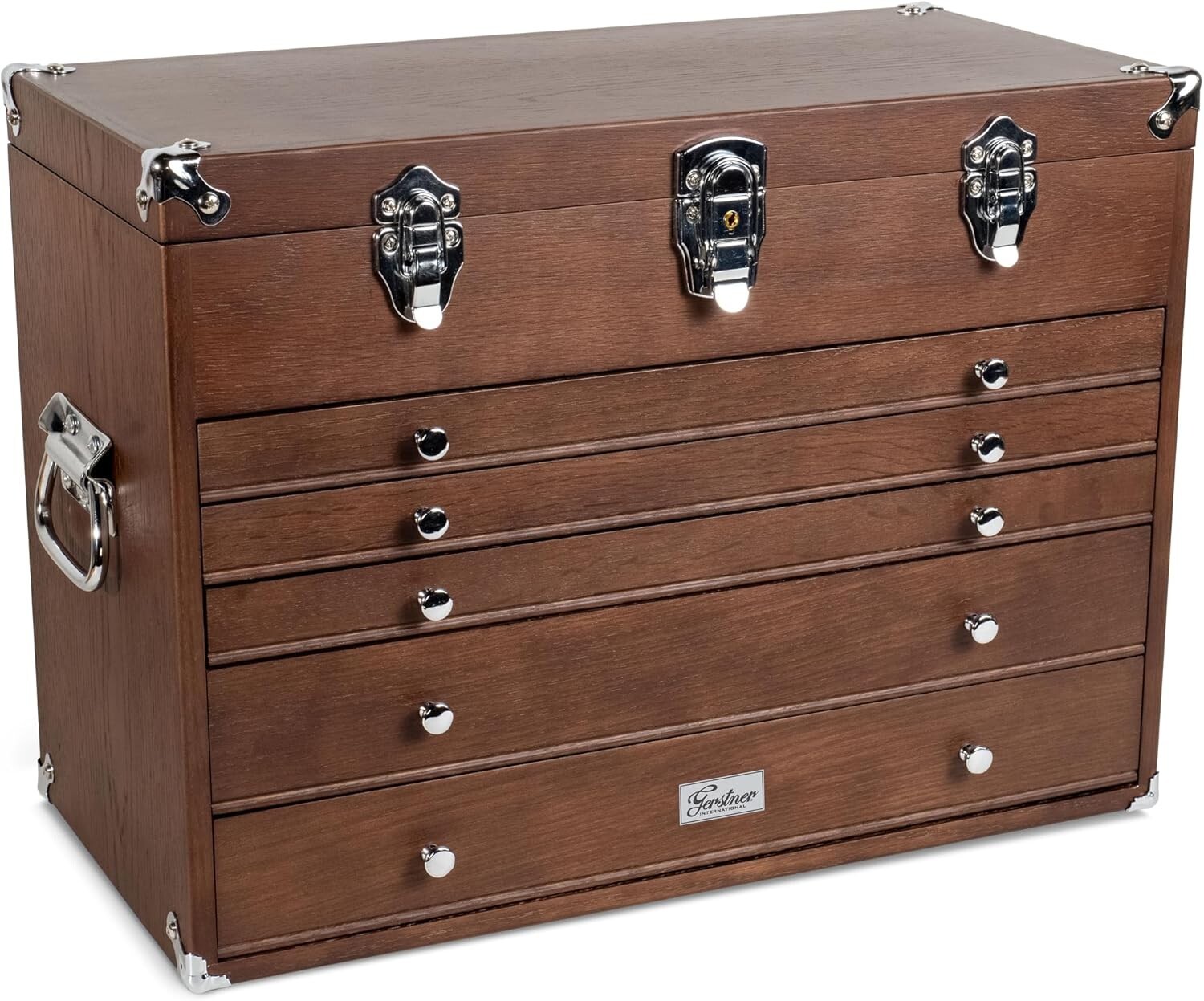 Gerstner International GI-T20D Dark Oak 5-Drawer Hobby/Tool Chest PRE-TARIFF!!!