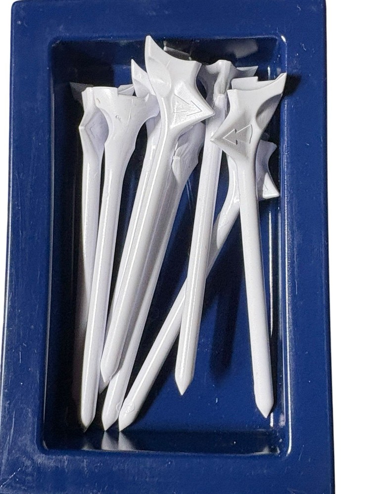 FlightPath Premium Golf Tees Durable Plastic 3.25" Tall 8 Pack For Golf Shot