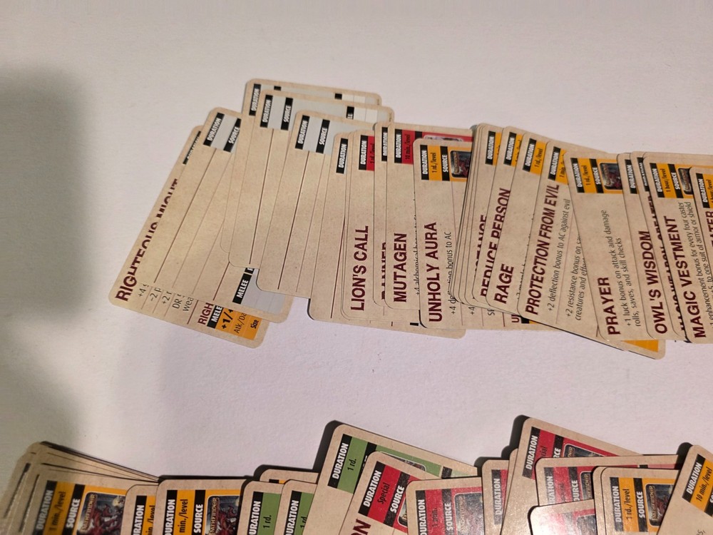 Pathfinder Buff Deck Paizo ☆ Authentic ☆