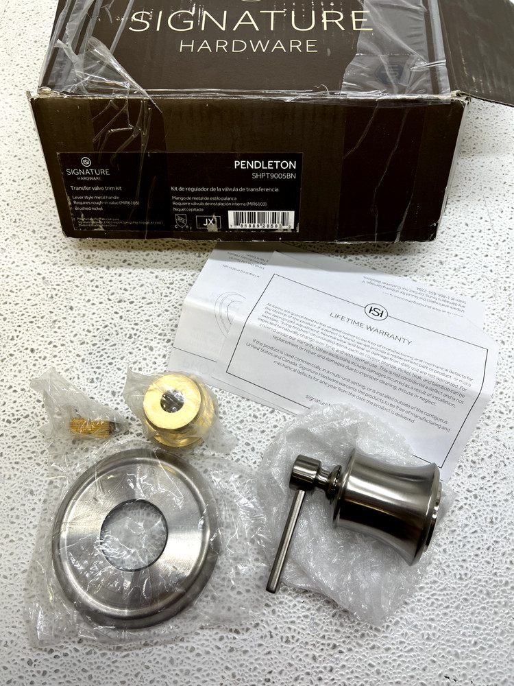 Signature Hardware Pendleton 6 Function Diverter Valve Trim - Less Valve 449832