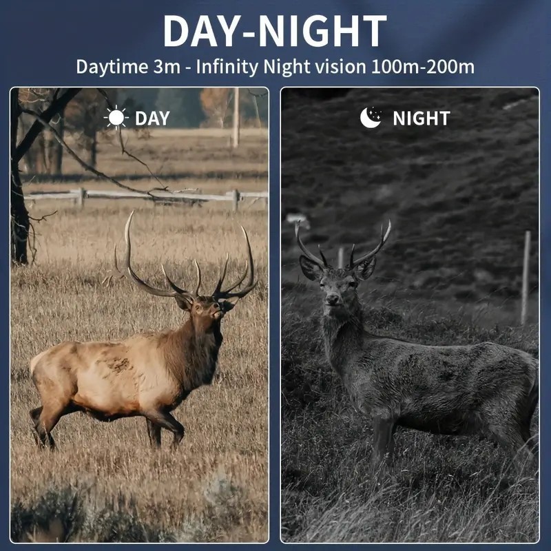 Night Vision Googles Infrared Digital Binoculars Total Darkness Surveillance