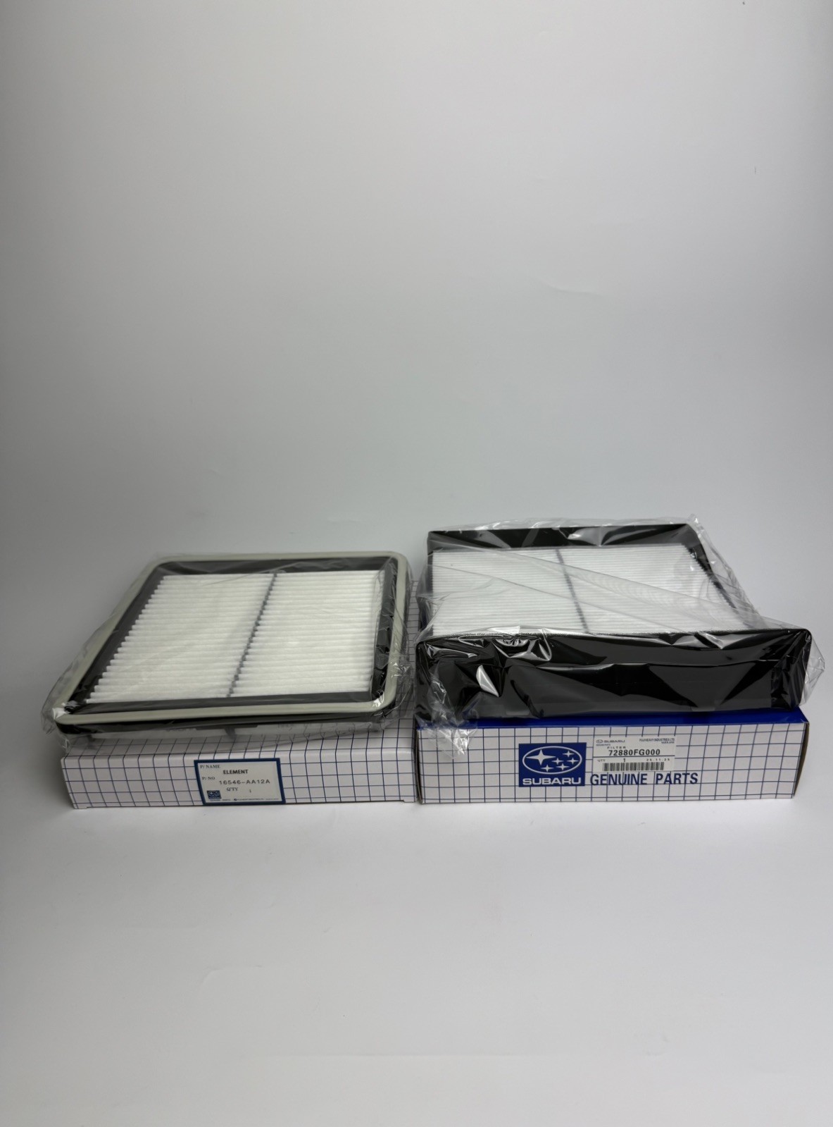 Genuine Subaru Engine Air & Cabin Filter Set 16546-AA12A  72880FG000