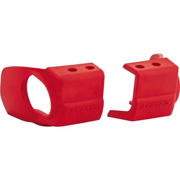 Acerbis Fork Shoe Protectors 2726610004 Red Fork Guard Covers