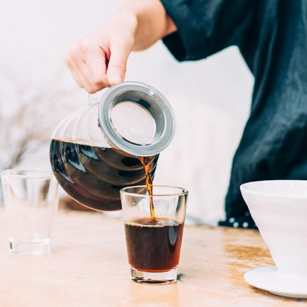 Hario V60 Glass Range Coffee Server, 600Ml, Clear