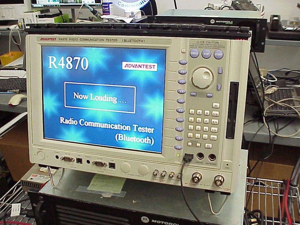 ADVANTEST R4870 BLUETOOTH TESTER -WORKING -TESTED