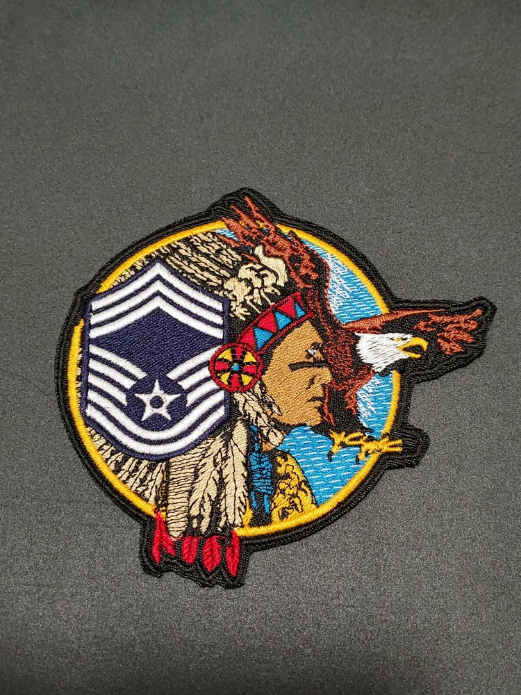 Chief master sergeant CMSgt -  Patch, Full embroidery