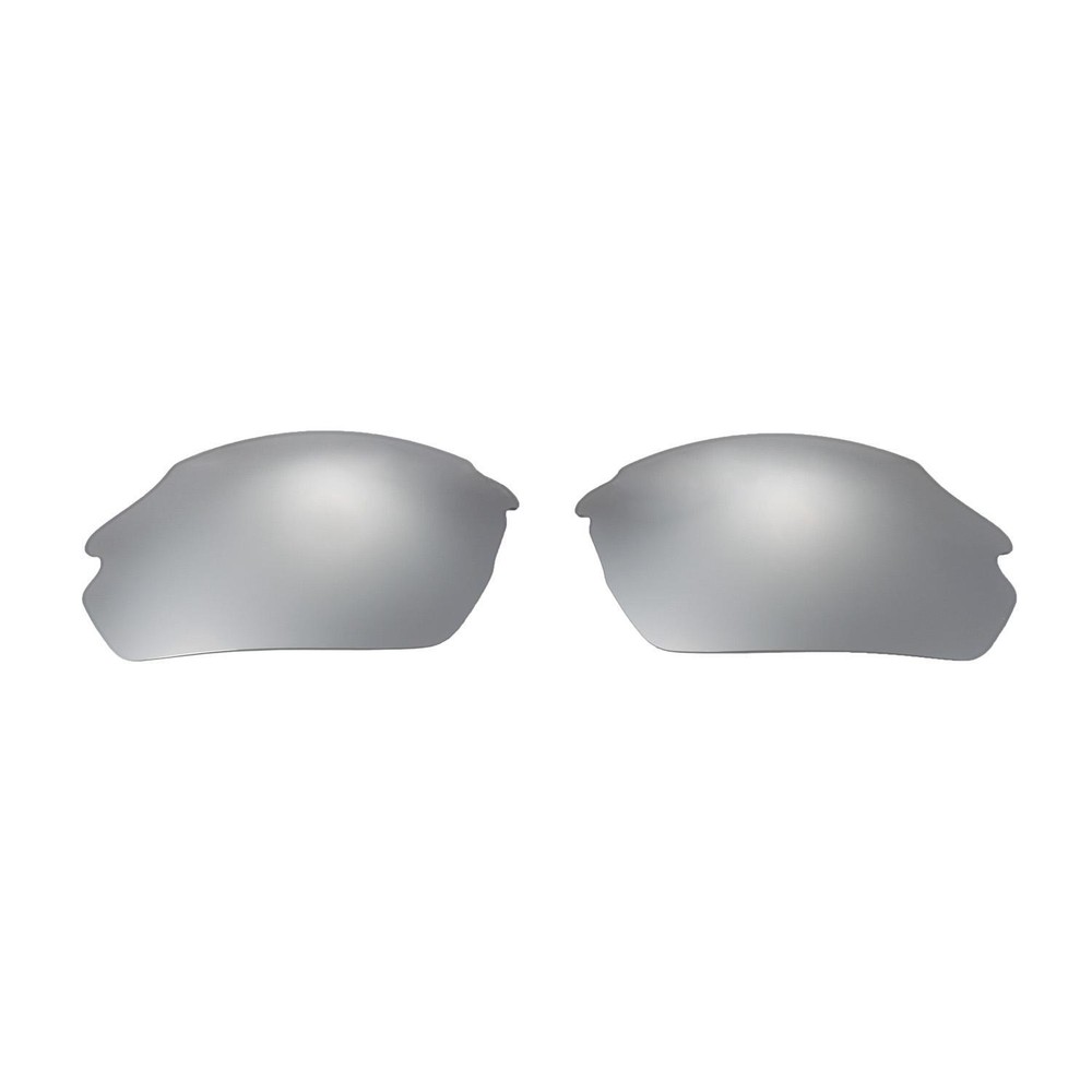 Walleva Two Pairs Polarized Lenses For Smith Parallel Max - Titanium + Black