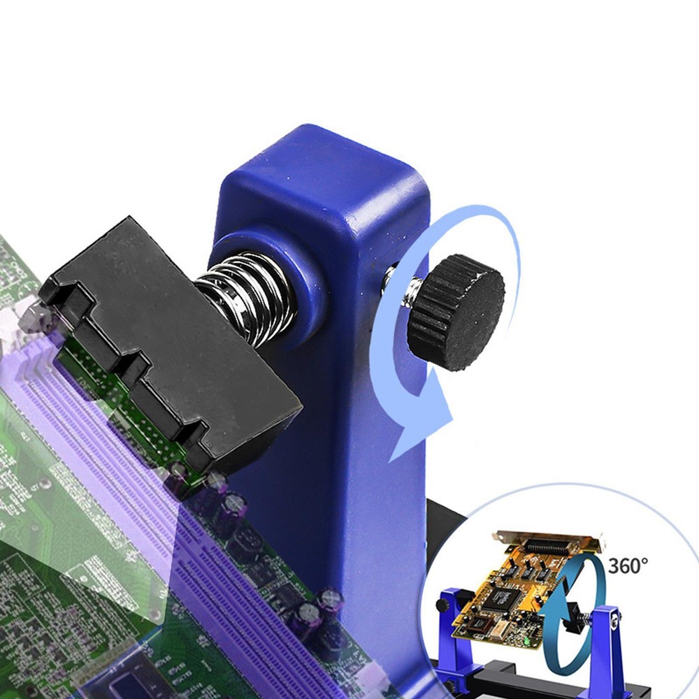 Adjustable Circuit Board Holder PCB Holder Auxiliary Clamp Soldering Assembly