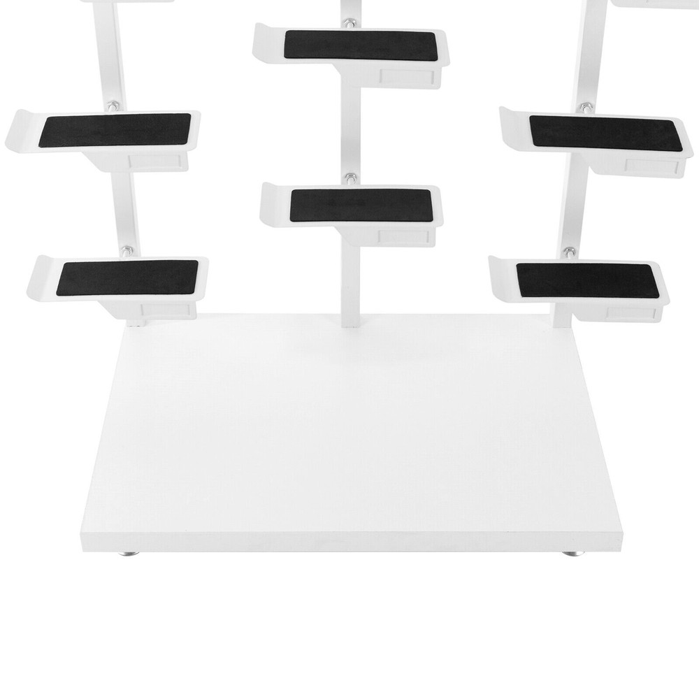 Three-post Single-sided Shoe Rack Stackable Commercial Shoe Rack Display Cabinet