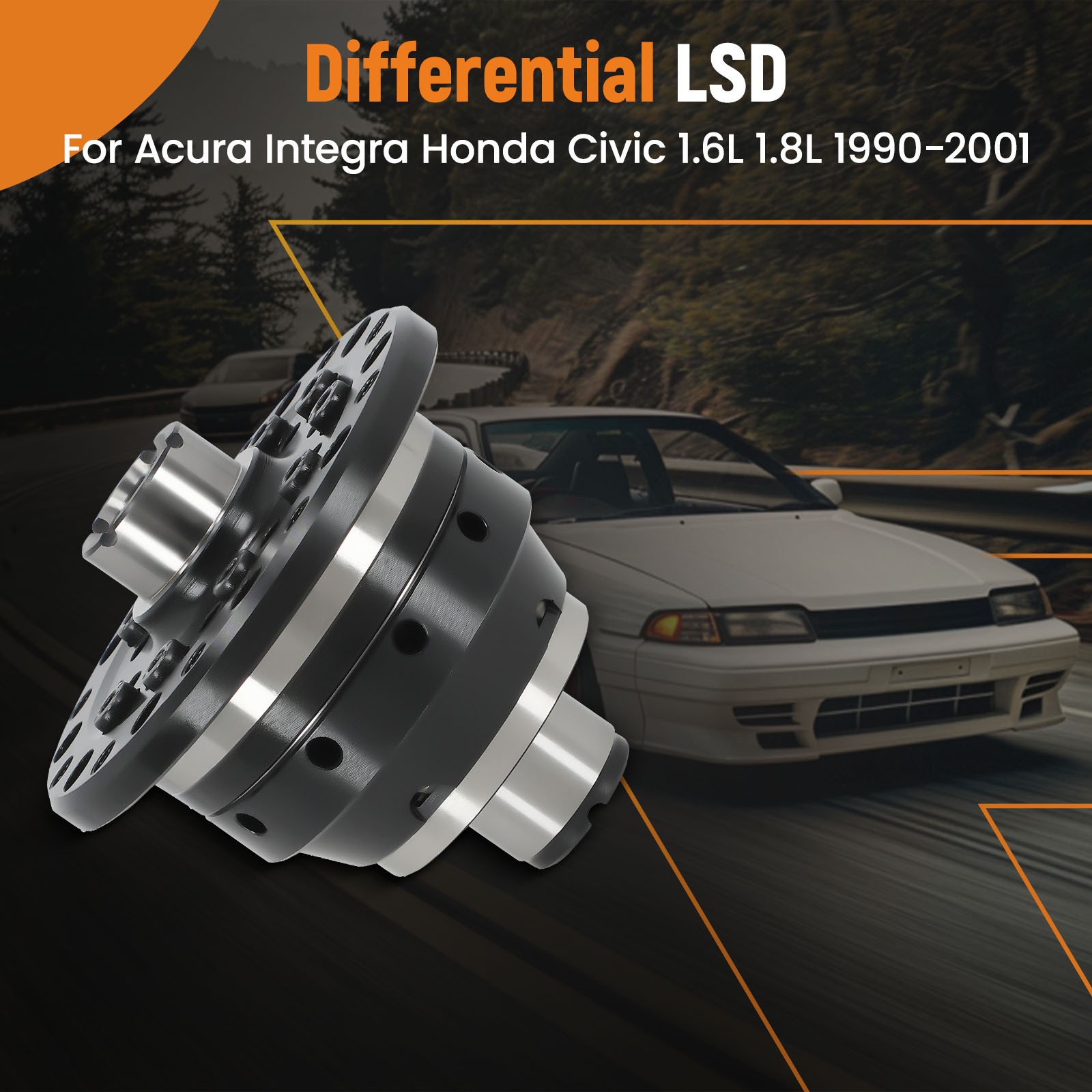 LSD Limited Slip Diff Fit For Integra LS B16A,B17A,B18A ,B18B 1992-2001 New