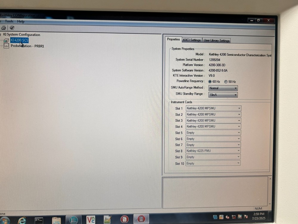 Keithley 4200-SCS Parameter Analyzer 4 SMU & 4225 RPM 4200 PreAmp Loaded Unit